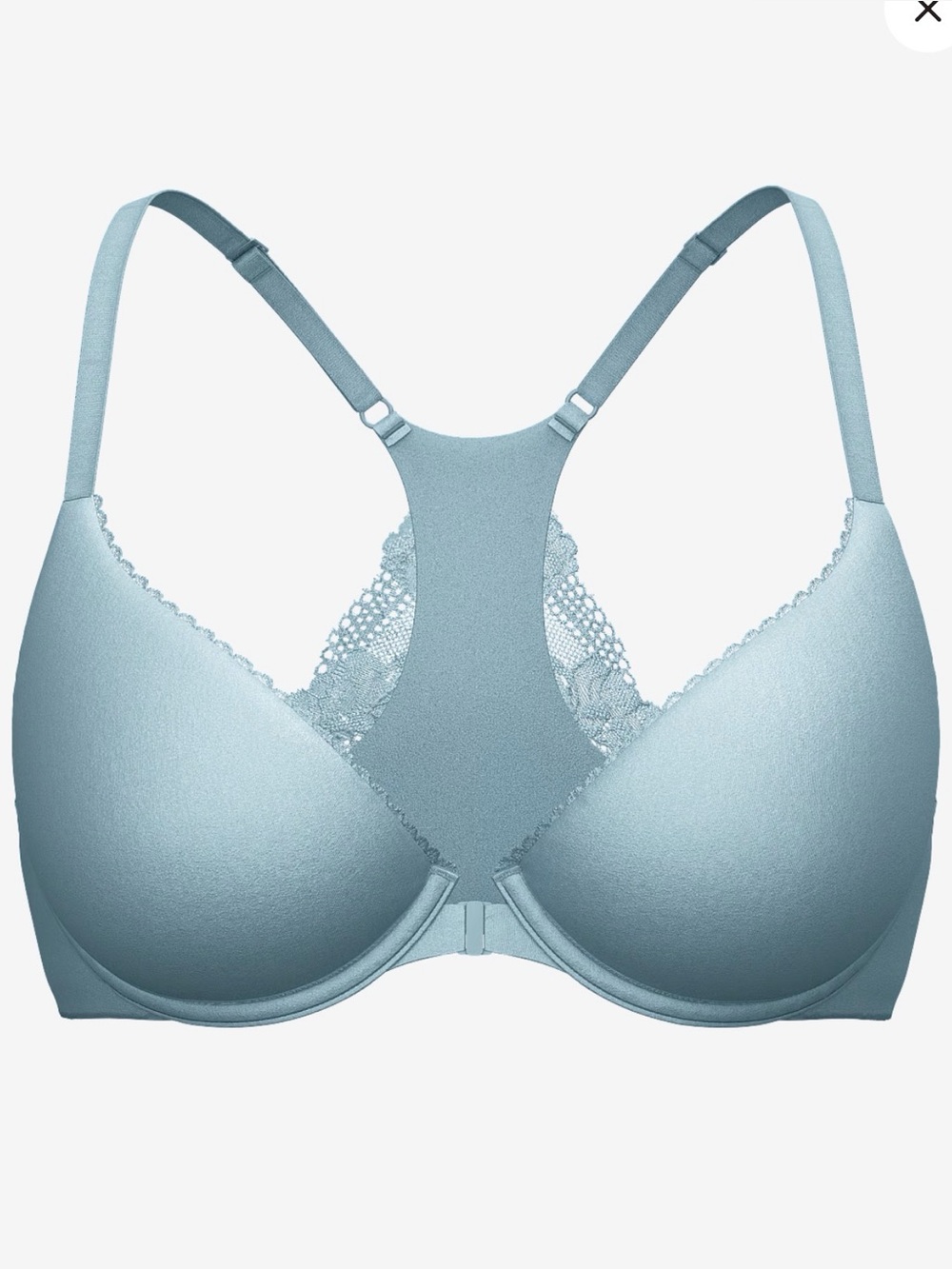 Victoria’s Secret Body By Victoria Perfect Shape Lace Racerback Push-Up Bra 36B
